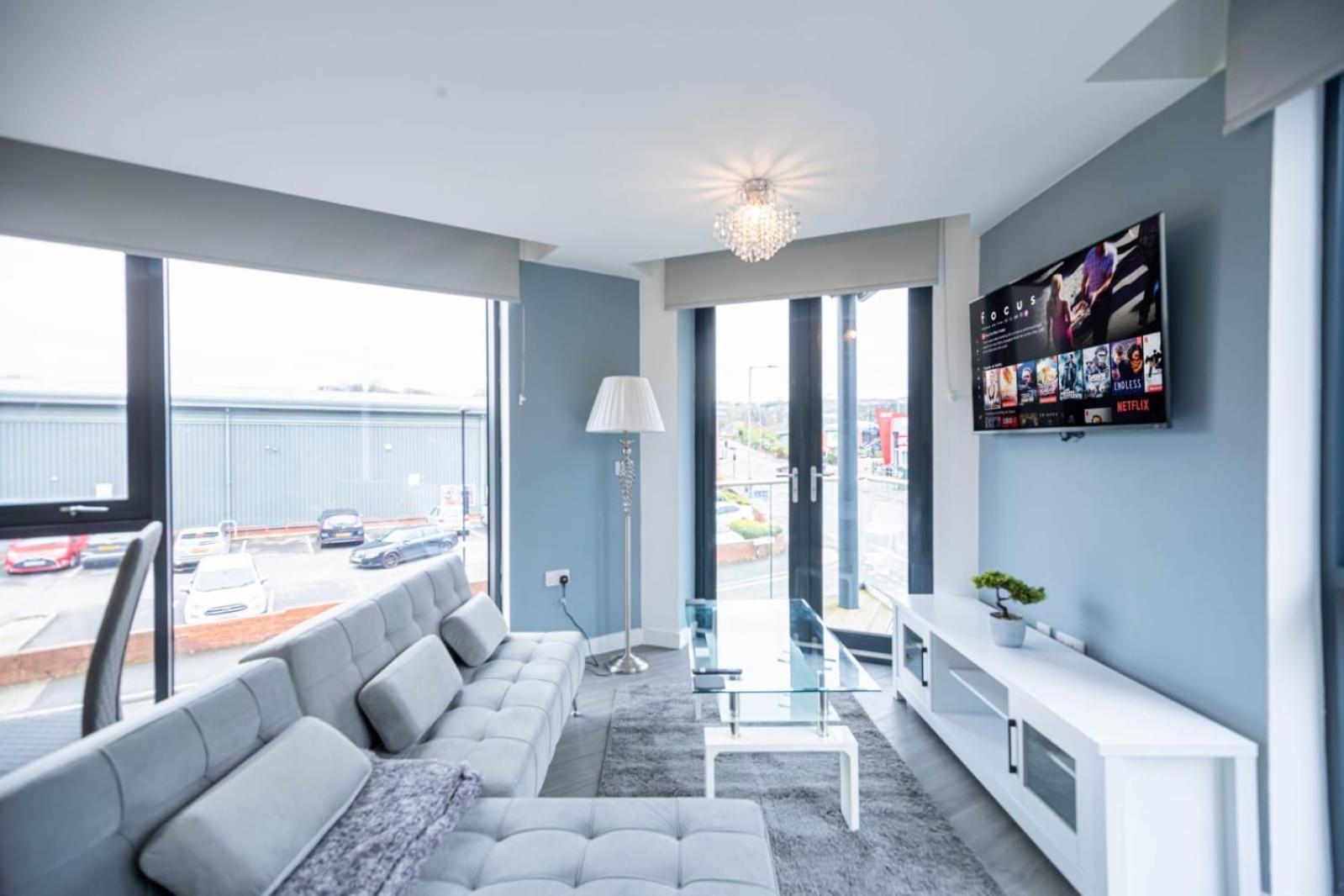 Excellent Studio Balcony Apartment In Σέφιλντ Εξωτερικό φωτογραφία